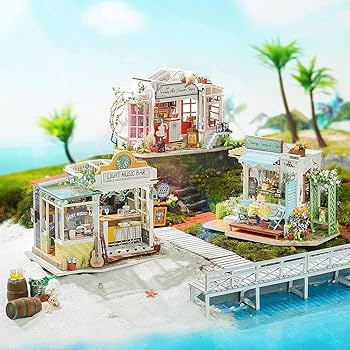 Amazon | Rolife ドールハウス ミニチュア ハウス キット 手作り